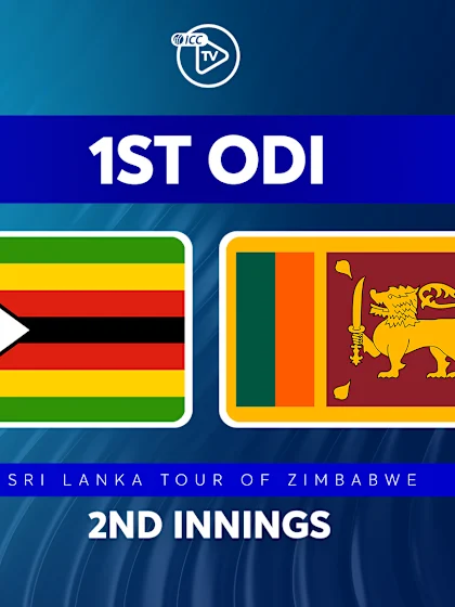 1st ODI: Zimbabwe v Sri Lanka (2nd Innings)