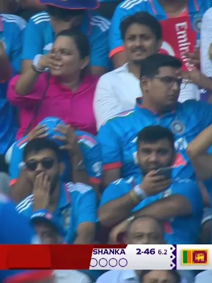 Virat Kohli - Wicket - India vs Sri Lanka