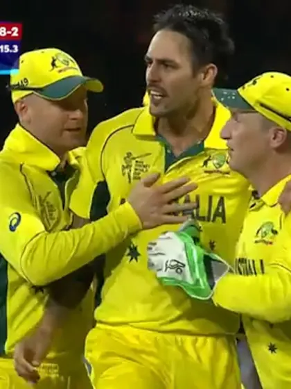 2015 CWC | Mitchell Johnson bounces out Virat Kohli