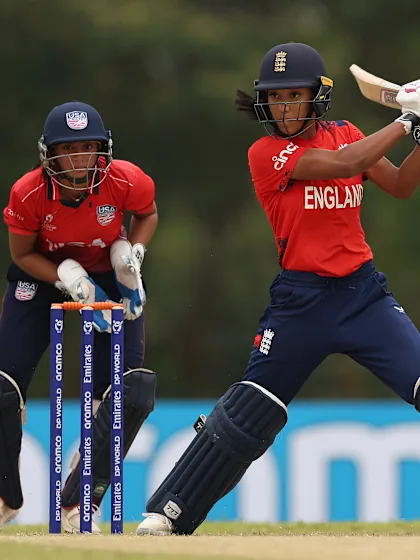 Davina Perrin smashes two big sixes against USA | U19WC 2025
