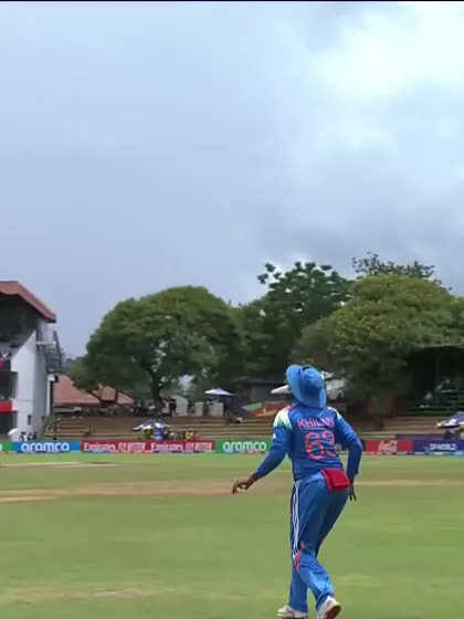 Jaskaran Sandhu with a Four vs. India