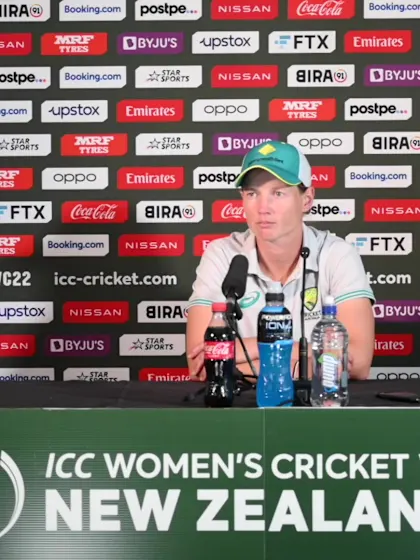 4 March - Hamilton - Australia Captain Meg Lanning pre-match press conference