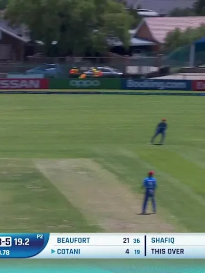 ICC U19 CWC: SA v AFG – All 19 South African boundaries