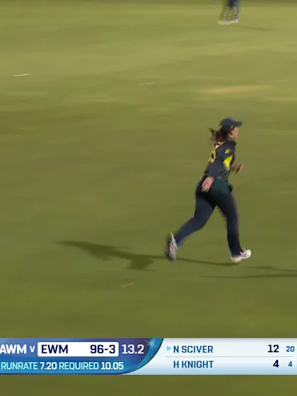 Logo of Nat Sciver-Brunt - Wicket - Australia Women vs England Women