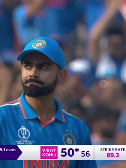 Virat Kohli - Half Century - India vs Australia