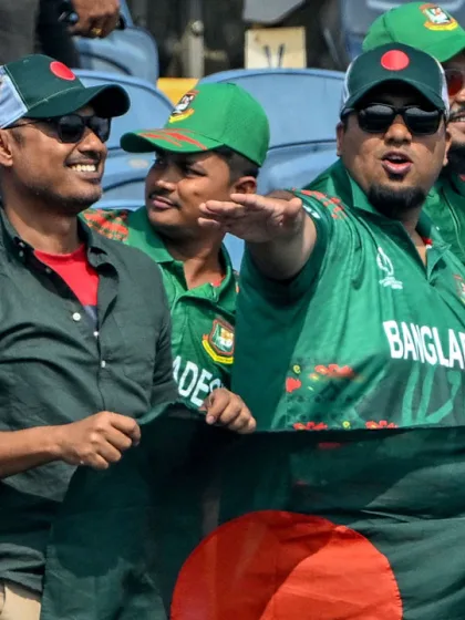 Towhid Hridoy attacks Adam Zampa to send the ball into the stand | CWC23