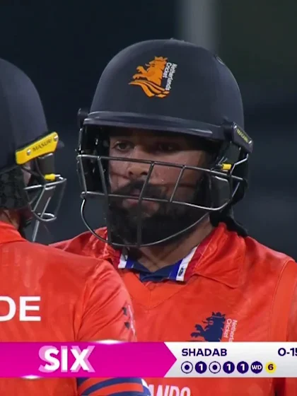 Vikram Singh - Six - Pakistan vs Netherlands