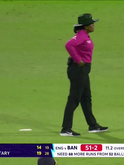 Logo of Nigar Sultana - Wicket - Bangladesh vs England