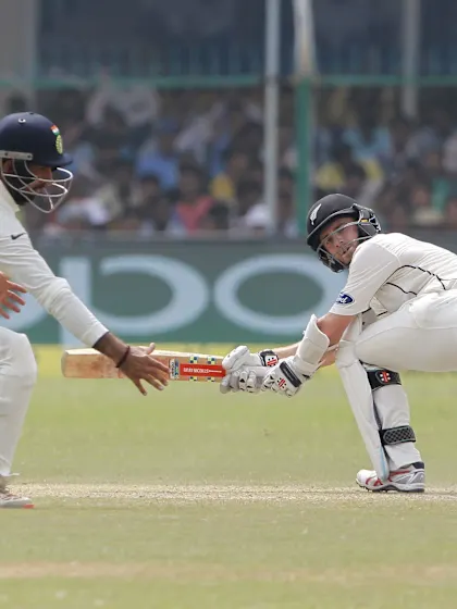 Williamson, Latham defy spin to lift New Zealand to 152 for 1 