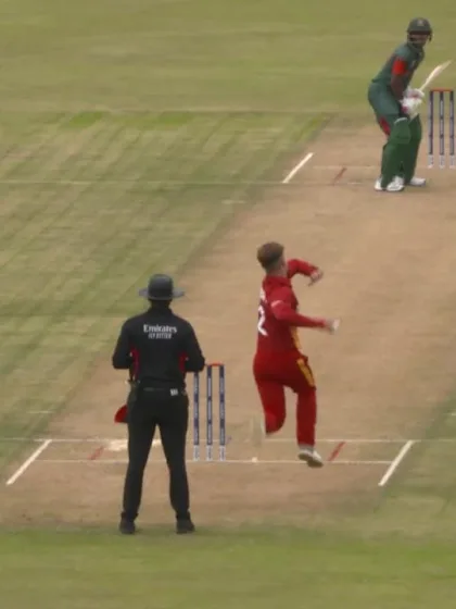 ICC U19 CWC: BAN v ZIM - Bangladesh smash 28 runs in one over