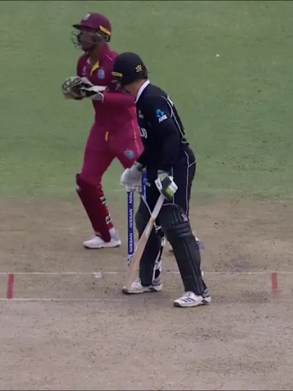 ICC U19 CWC: WI v NZ – Keene edges behind off Nedd for 33