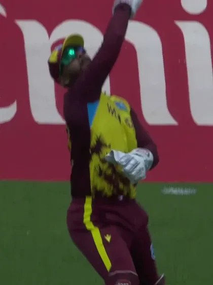Logo of Charles Amini - Wicket - West Indies vs Papua New Guinea