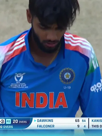 Ben Dawkins with a Six vs. India