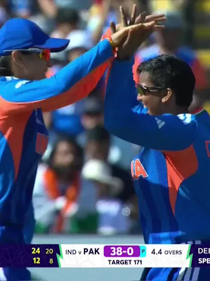 Gull Feroza - Wicket - India vs Pakistan