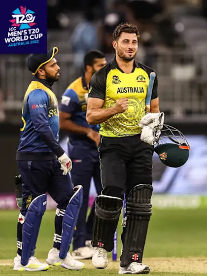 Stoinis records fastest men's T20I fifty for Australia | Highlights | T20WC 2022