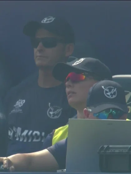 Zane Green - Wicket - Netherlands vs Namibia