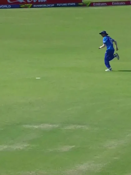 Vihaan Malhotra with a Four vs. Afghanistan