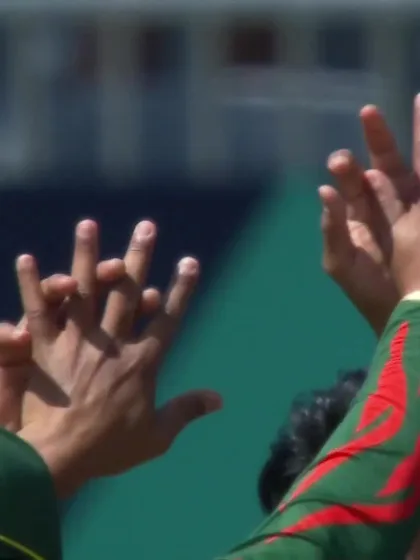 Logo of Quinton Kock - Wicket - South Africa vs Bangladesh