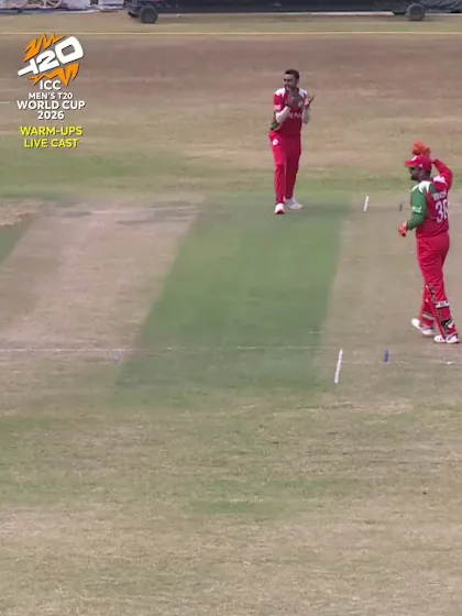 Sachitha Jayatilake - Wicket - Oman vs Sri Lanka A