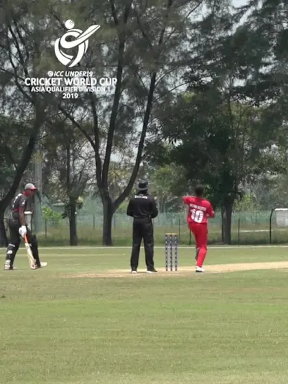 U19 CWC Asia Q Div 1: UAE v Oman – 56* for UAE's Syed Muhammad Haider Shah