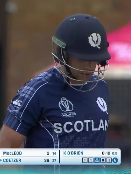 Kyle Coetzer's 61 v Ireland at CWCQ