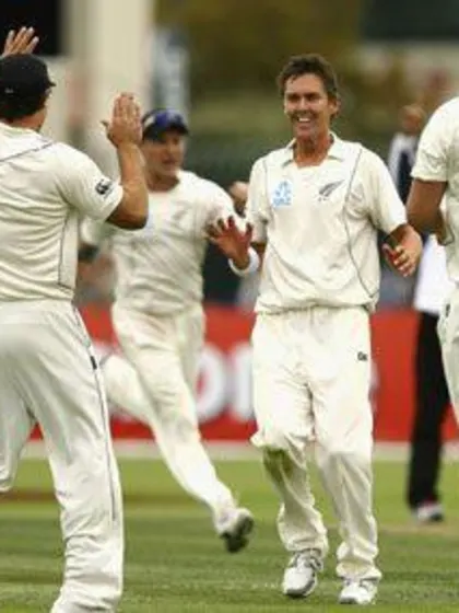 New Zealand fight back on day two