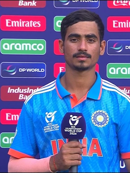 Naman Tiwari (India player) post-match Press Conference - 28th January 2024