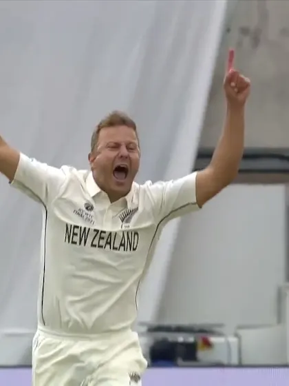 Wagner gets New Zealand’s second | WTC21 Final | Ind v NZ