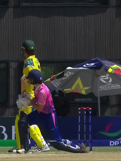 C Hara-Hinze with a Four vs. Australia