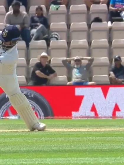 Logo of Pant's beautiful on-drive | WTC21 Final | Ind v NZ