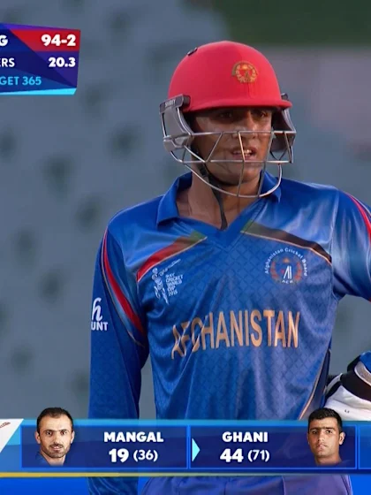 IND vs AFG – ghani wicket