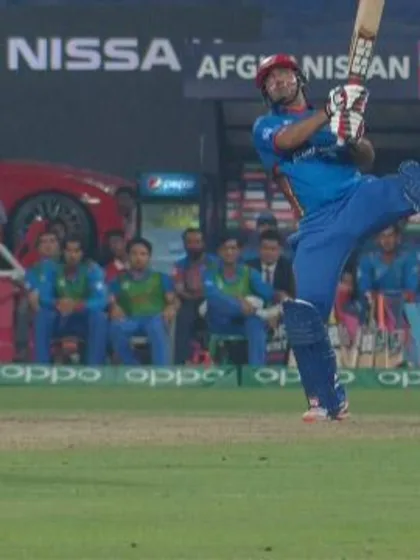 Asghar six with the 'Stanikzai Hop' shot!