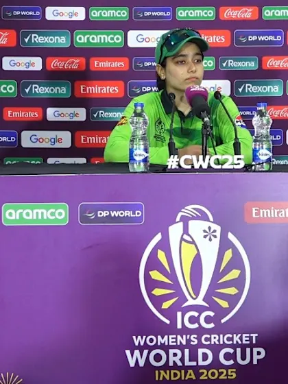 Fatima Sana | ICC WCW25 | Pakistan post-match press conference | 2nd Oct '25