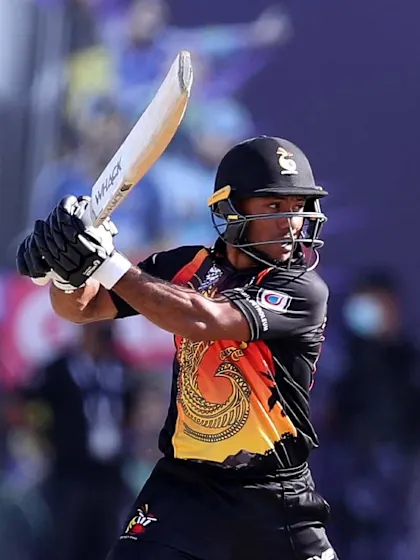 Logo of Assad Vala saves PNG innings with classy fifty
