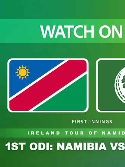 1st ODI: Namibia vs Ireland (1st Innings)