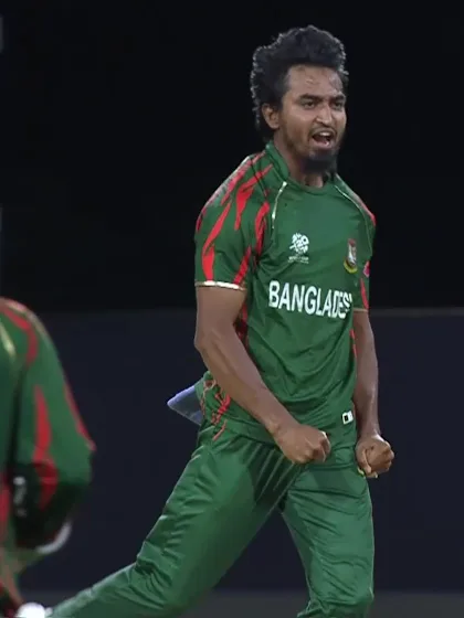 Logo of Kushal Bhurtel - Wicket - Bangladesh vs Nepal
