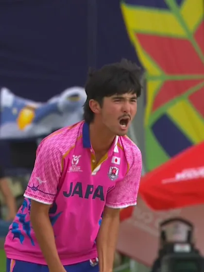 Marko Bates - Wicket - Ireland vs Japan