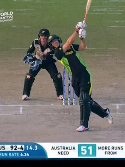 Mithcell Marsh hits biggest Six of #WT20!