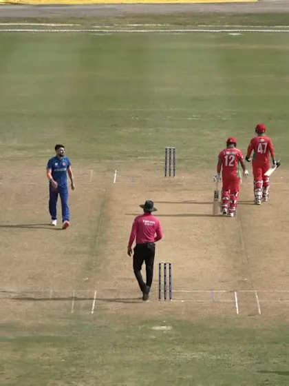 Logo of Zeeshan Maqsood - Wicket - Afghanistan vs Oman