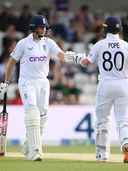 Pope and Root leave England well-placed for 3-0 series win