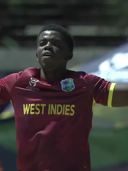 Uzairullah Niazai - Wicket - West Indies vs Afghanistan