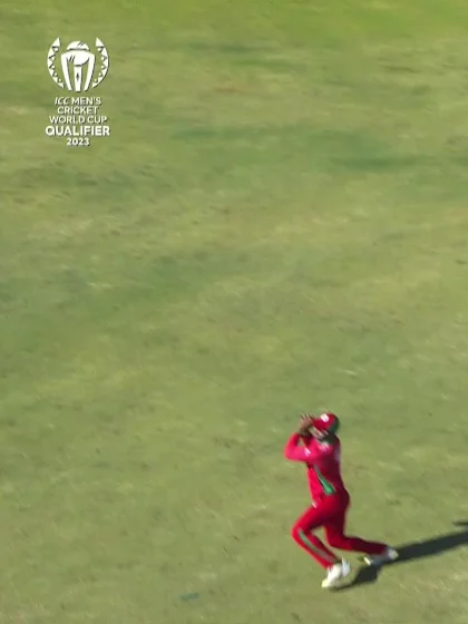 Logo of Paul Stirling - Wicket - Ireland vs Oman