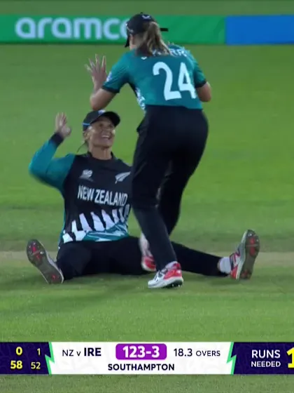 Gaby Lewis - Wicket - New Zealand vs Ireland