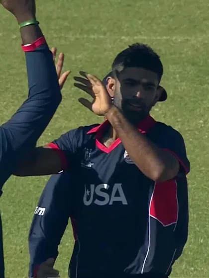 Logo of Brandon King - Wicket - West Indies Men vs USA Men