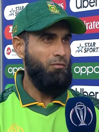 CWC19: SA v AFG - Player of the match interview: Imran Tahir 