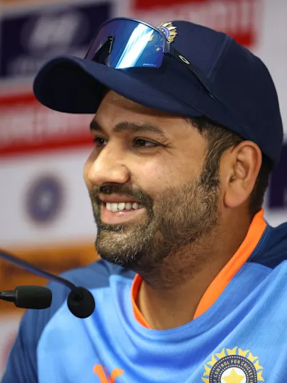 Logo of Rohit has his say on India’s Rahul-Gill conundrum before third Test
