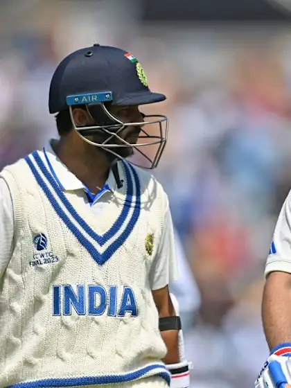 Logo of Rahane provides update on injured finger