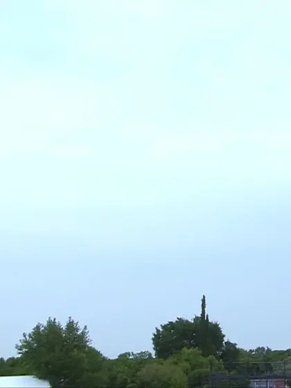 Uzair Ahmad with a Six vs. South Africa