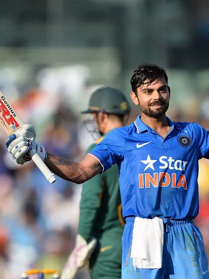 Kohli trumps de Villiers as India squares series