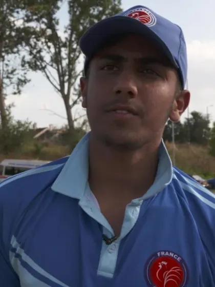 U19CWCQ Europe Div 2: France v Sweden, Player of the Match – Hassan Raza